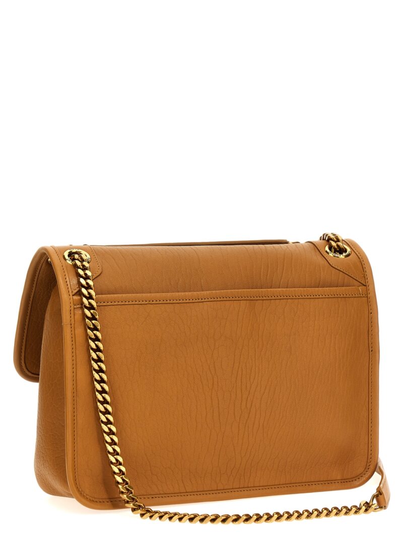 'Niki' midi shoulder bag 633178AACYT7884 SAINT LAURENT Beige