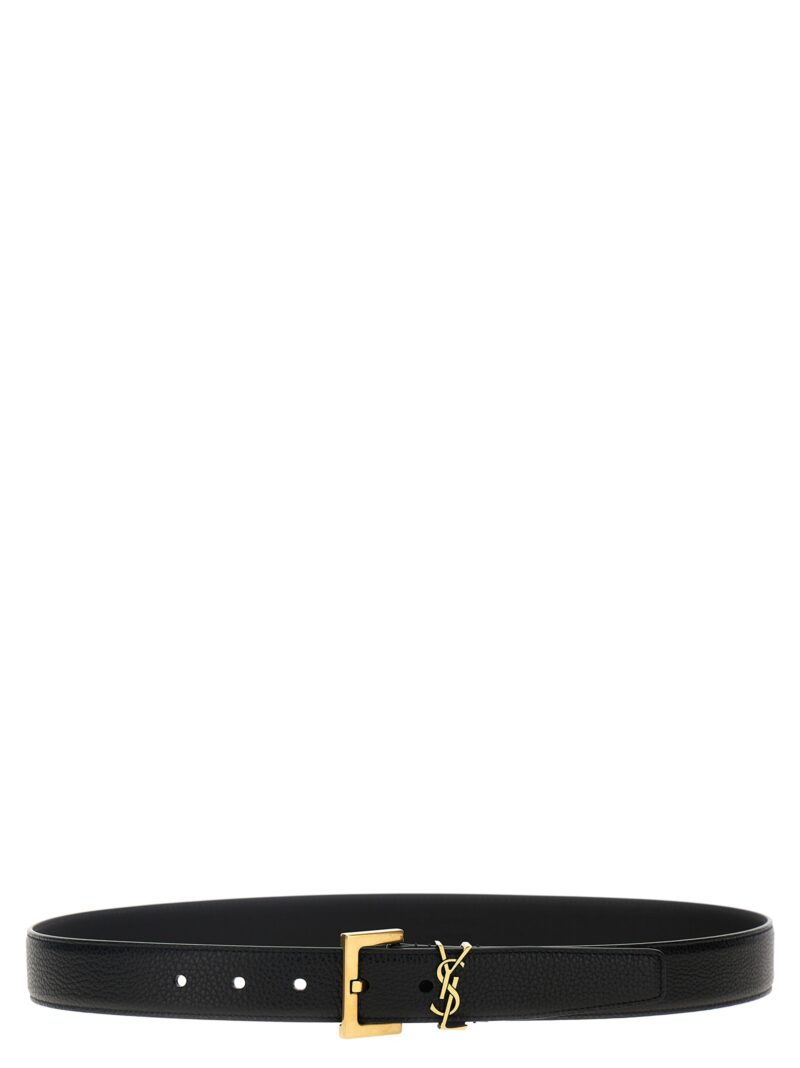 'Cassandre' belt SAINT LAURENT Black