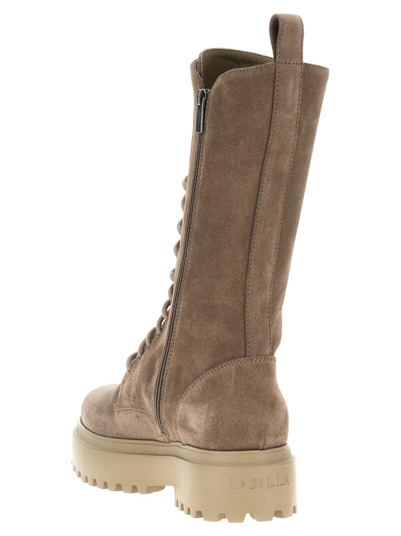 'Ranger' boots Woman LE SILLA Beige