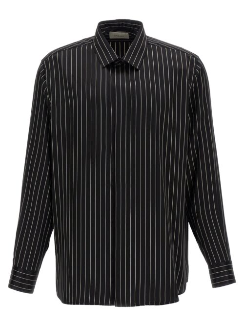 Striped shirt SAINT LAURENT White/Black