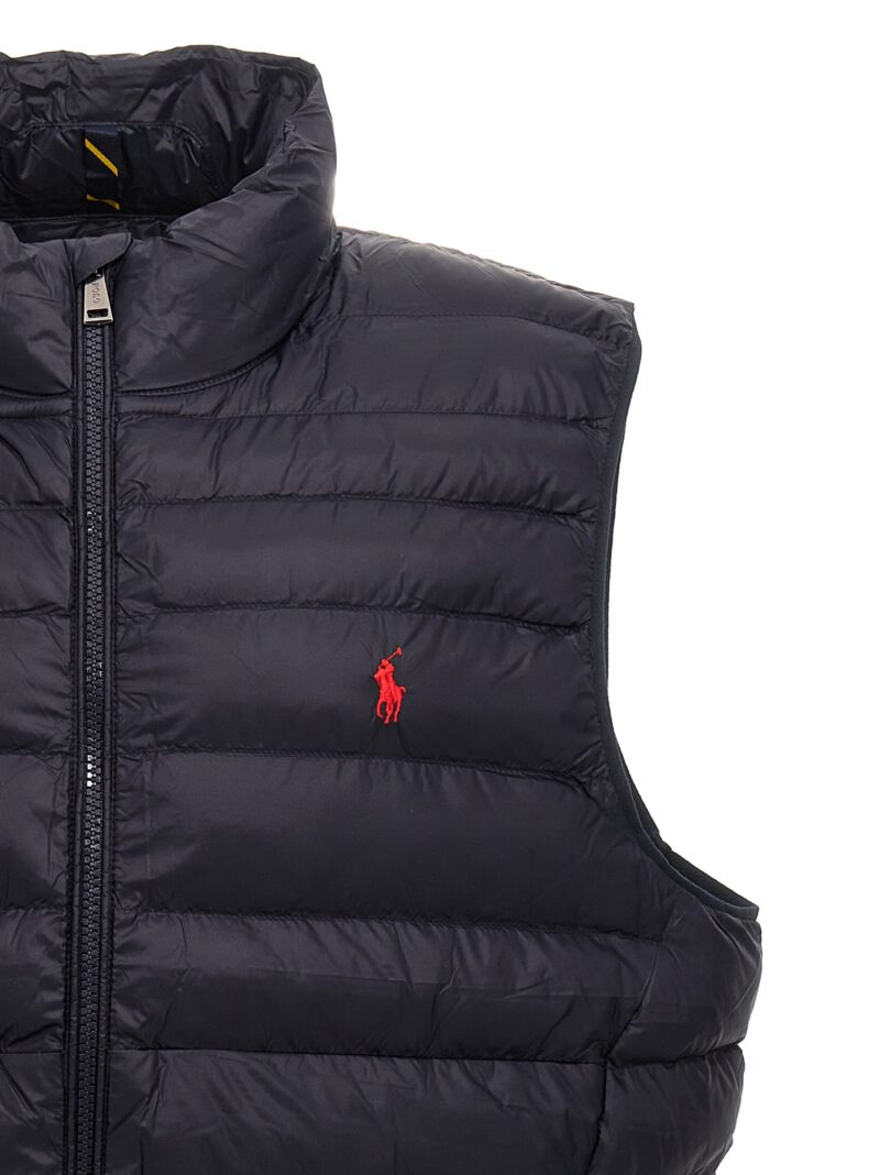 Logo embroidery vest Man POLO RALPH LAUREN Blue