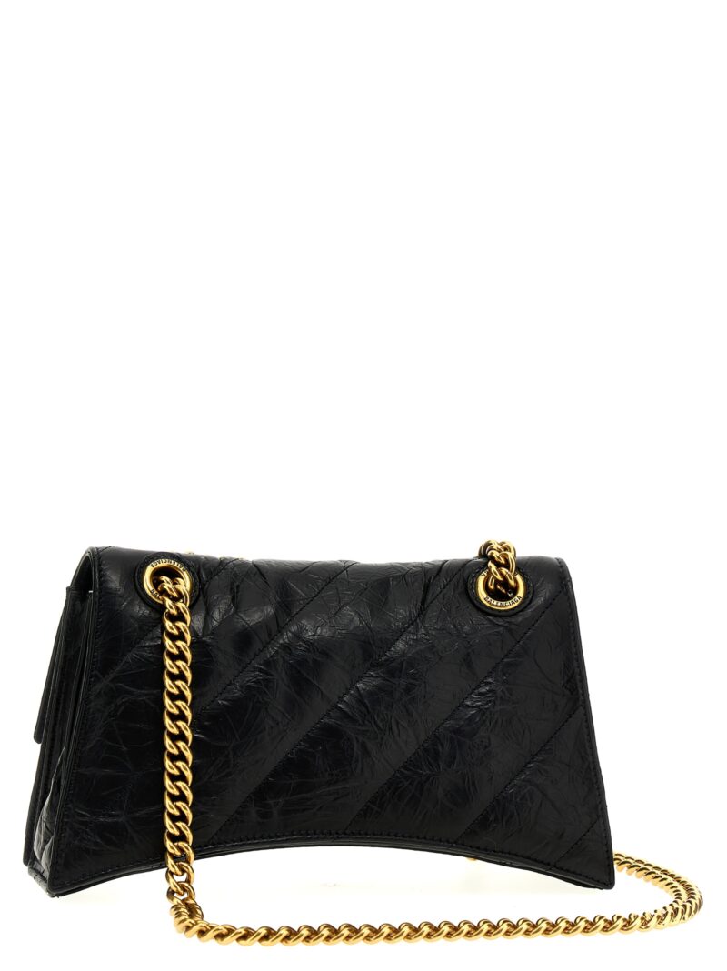 'Crush' small shoulder bag 716351210J11000 BALENCIAGA Black