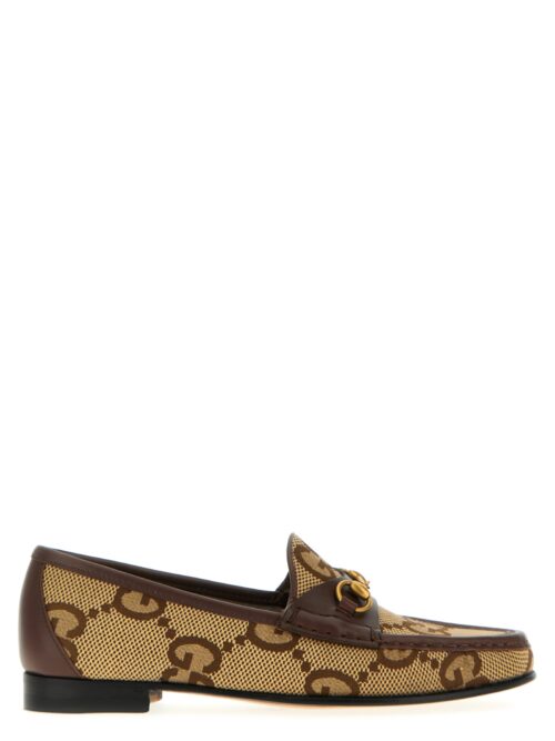 'maxi GG' loafers GUCCI Brown