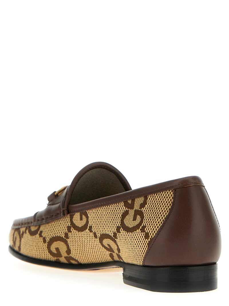 'maxi GG' loafers 727581FABB52559 GUCCI Brown