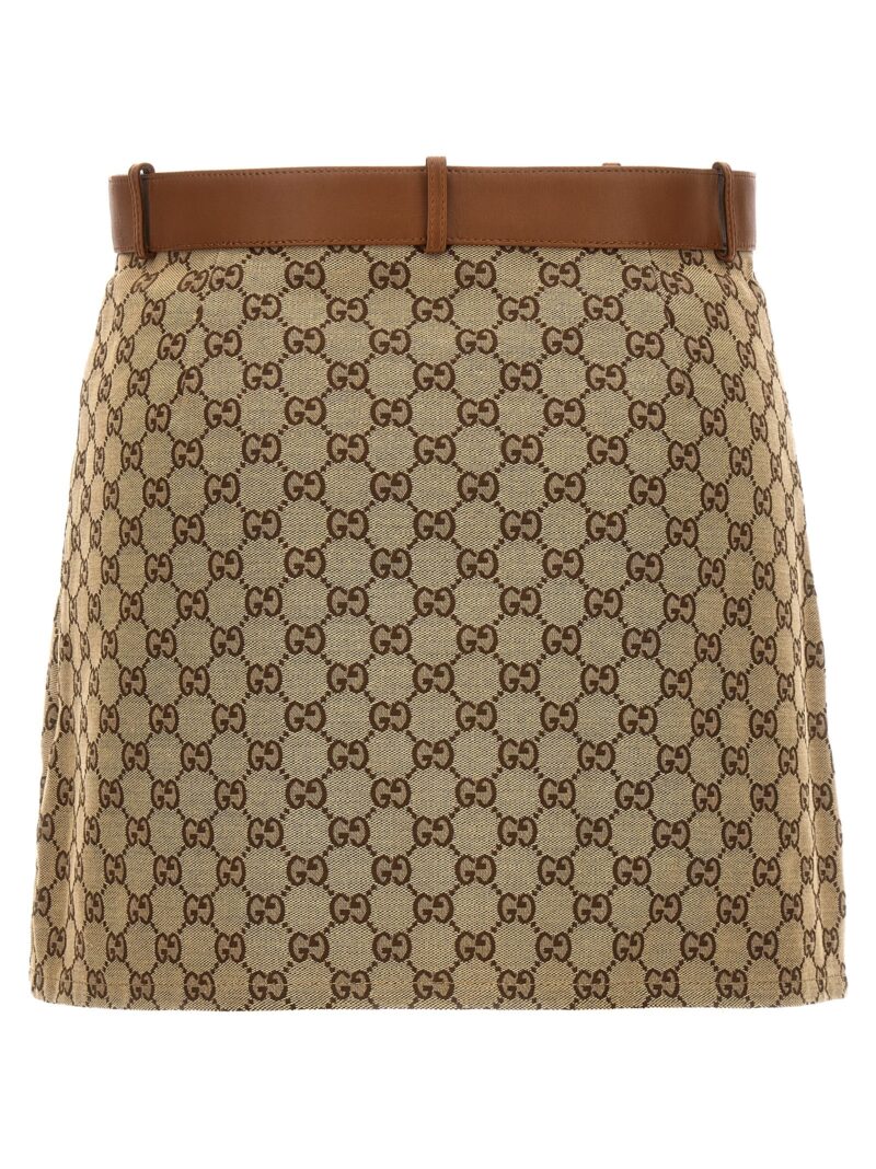 'GG' skirt 743867Z8AV62275 GUCCI Beige