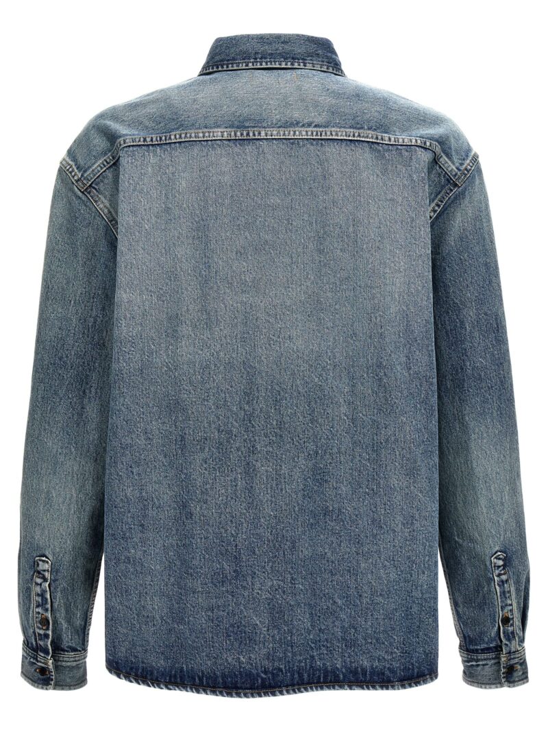 Denim shirt 753029Y07JA5018 SAINT LAURENT Blue