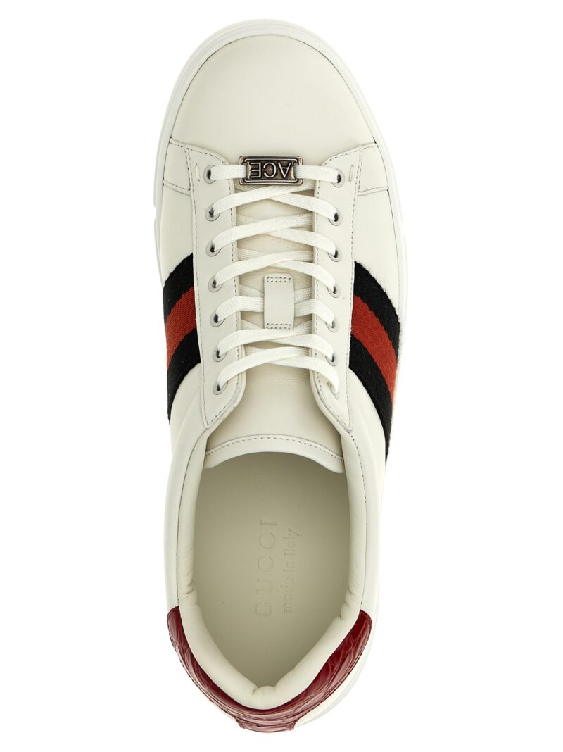 'Ace' sneakers 100% calfskin leather (Bos Taurus) GUCCI White