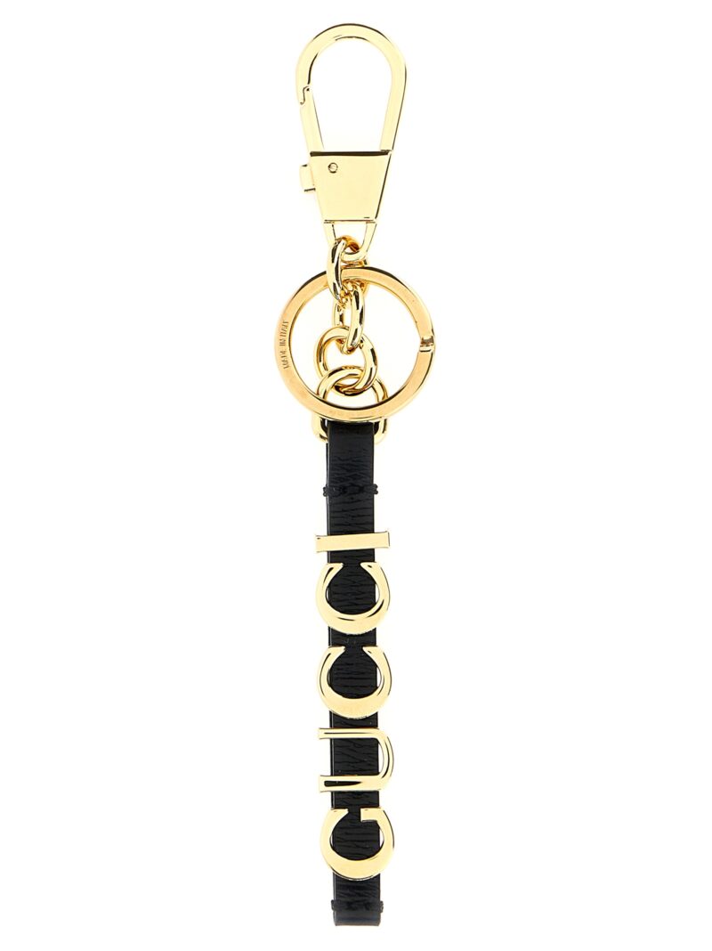 'Gucci' keyring GUCCI Black