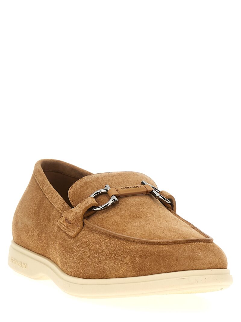 'Cosimo' loafers 774177LIGHT CAMEL FERRAGAMO Beige