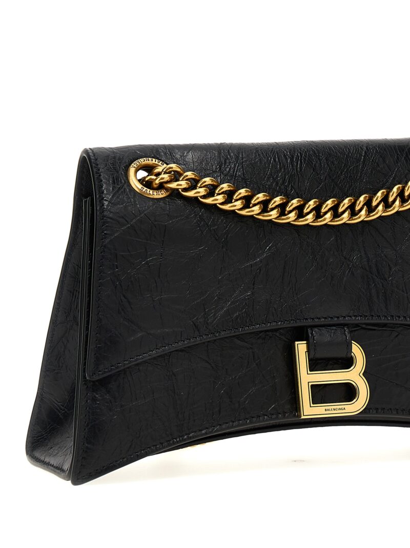 'Crush Chain S' shoulder bag Woman BALENCIAGA Black