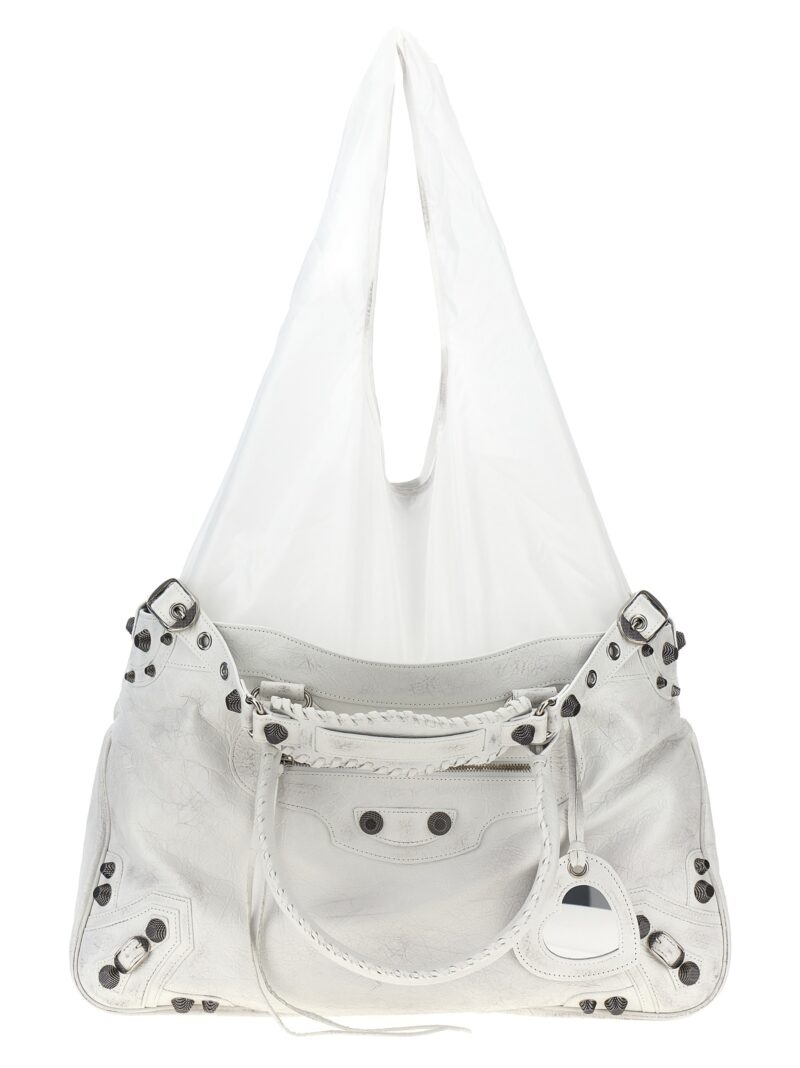 'Neo Cagole XL Plus' shopping bag BALENCIAGA White