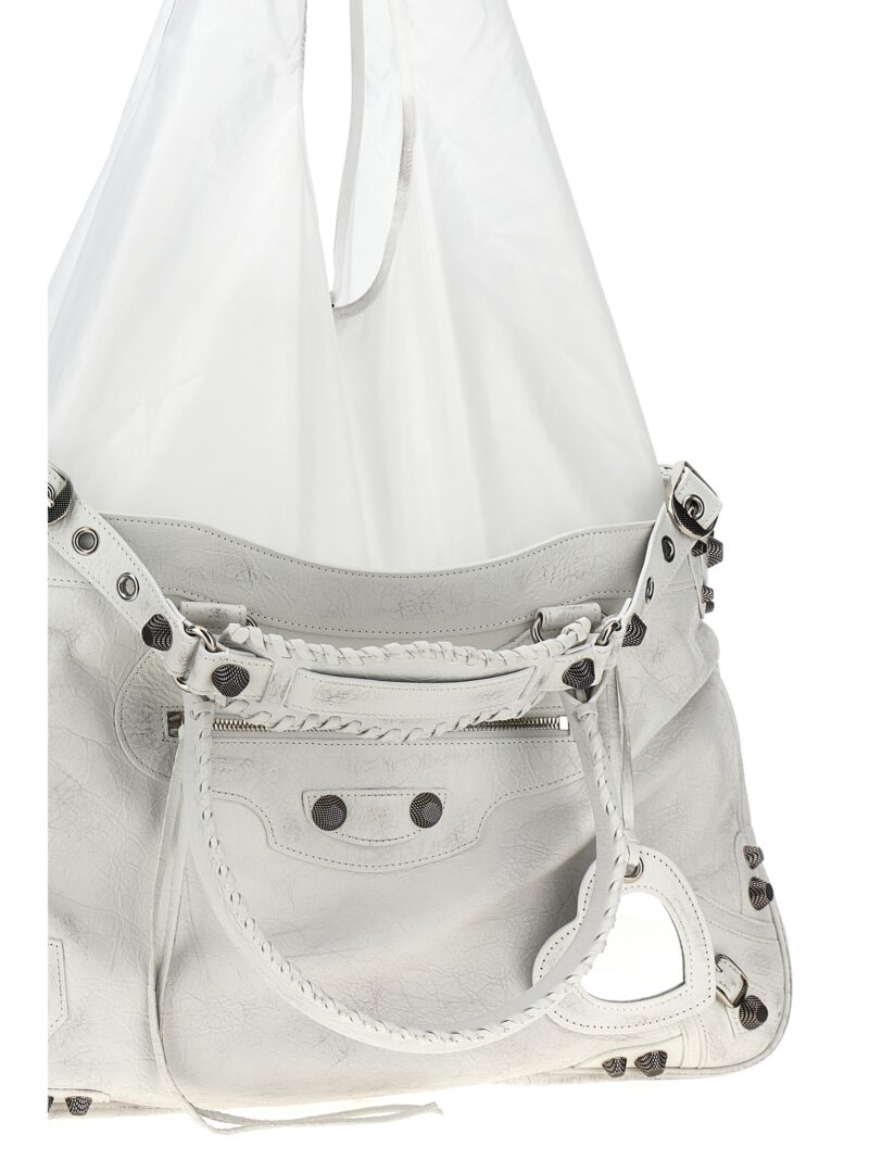 'Neo Cagole XL Plus' shopping bag Woman BALENCIAGA White