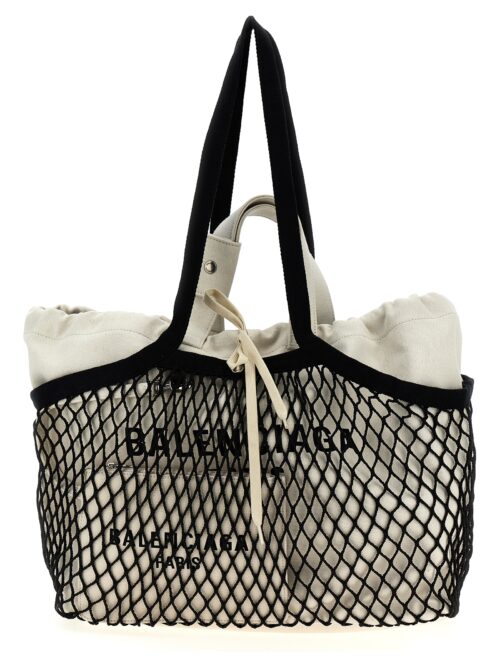 '24/7 M' shopping bag BALENCIAGA White/Black