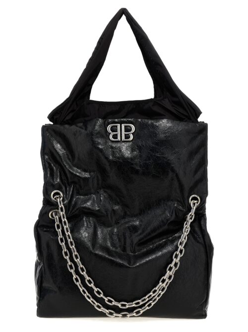 'Monaco Plus Grande' shoulder bag BALENCIAGA Black