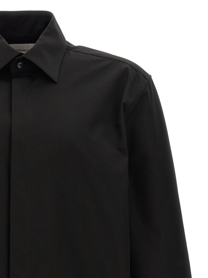 'Cassandre' shirt Man SAINT LAURENT Black