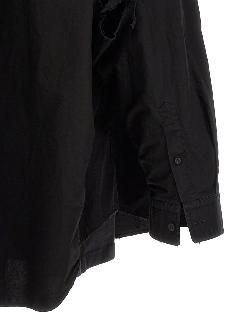 'Layered Unity Sports Icon' shirt 100% cotton BALENCIAGA Black