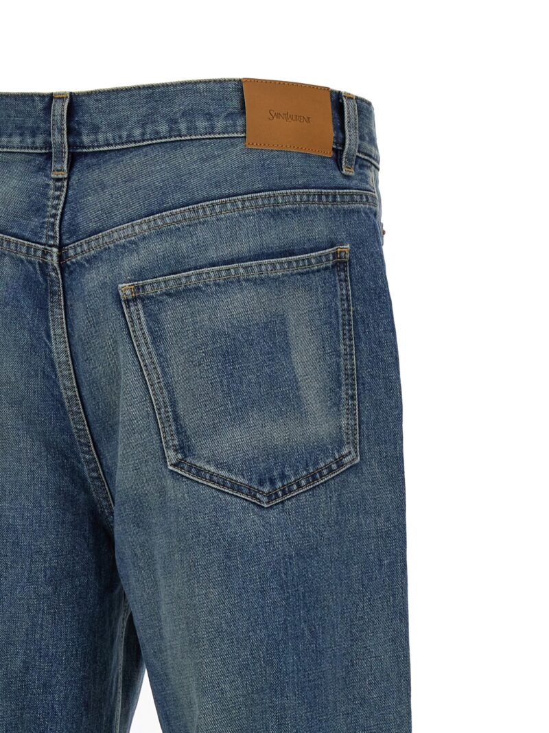 'Benjamin Blue' jeans 100% cotton SAINT LAURENT Blue