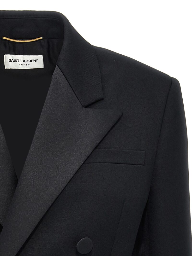 Tuxedo blazer Woman SAINT LAURENT Black