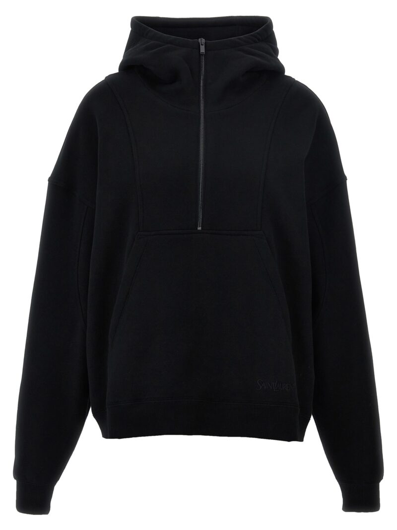 'Camionneur Molleton' hoodie SAINT LAURENT Black