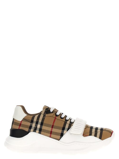 Check sneakers BURBERRY Beige