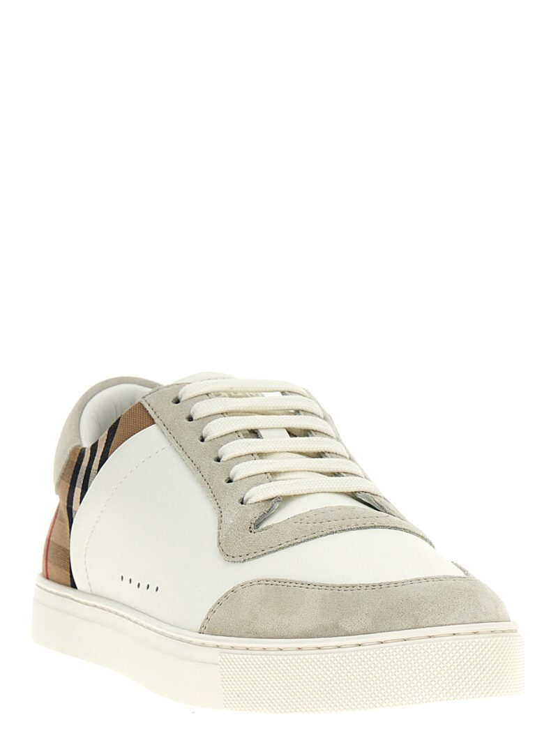 Check sneakers 8069089NTWHTARBEIGEIPCHK BURBERRY White