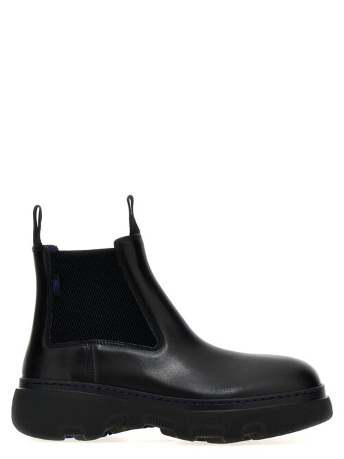 'Mini Creeper' ankle boots BURBERRY Black