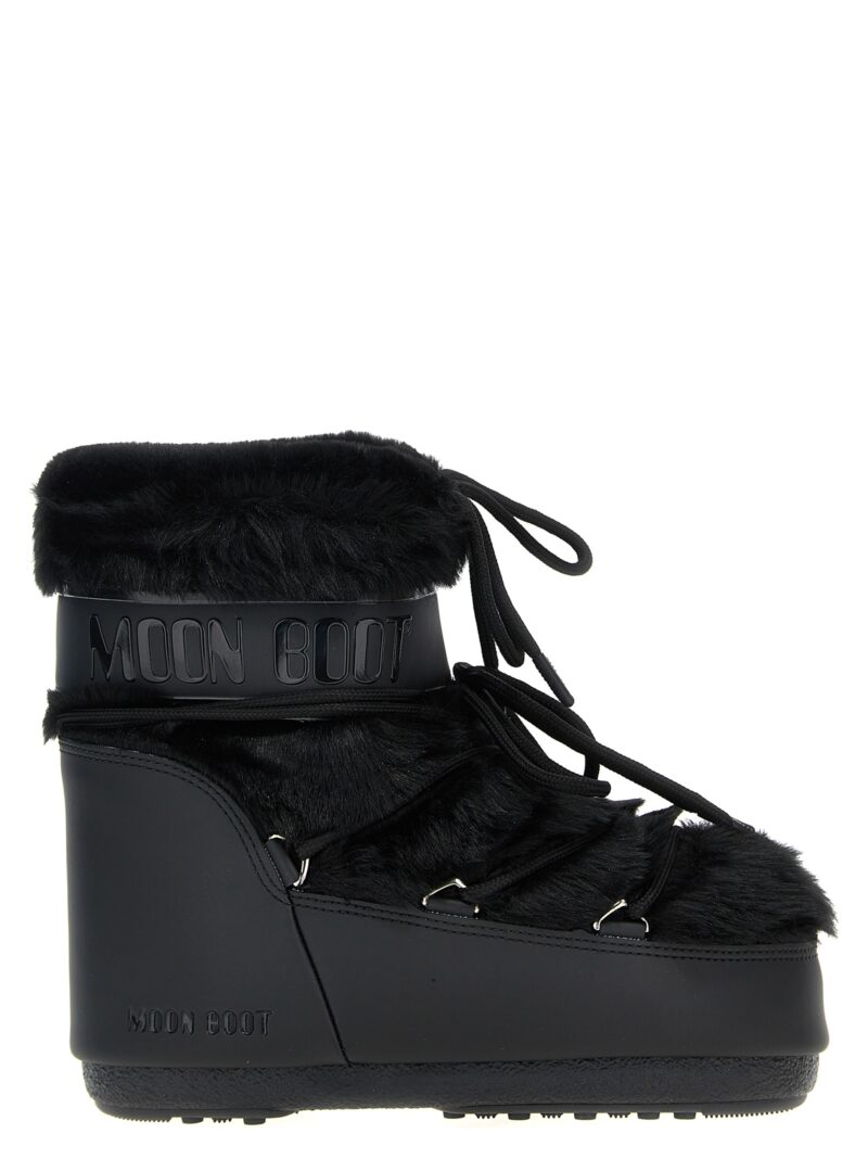 'Ltrack Tube Faux Fur' ankle boots MOON BOOT Black