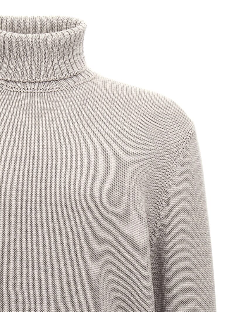 Turtle-Neck Sweater Man ZANONE Gray