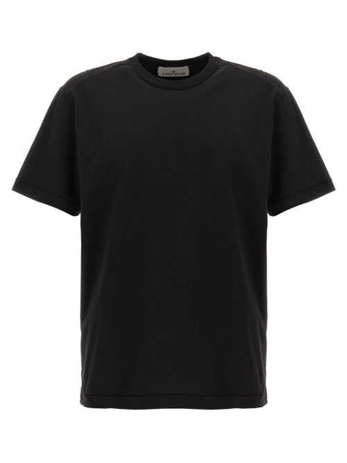 Logo patch t-shirt STONE ISLAND Black