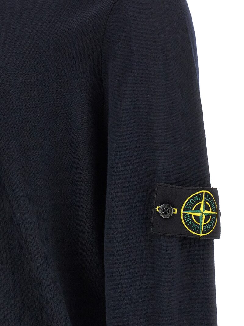 'RWS' sweater 100% virgin wool STONE ISLAND Blue