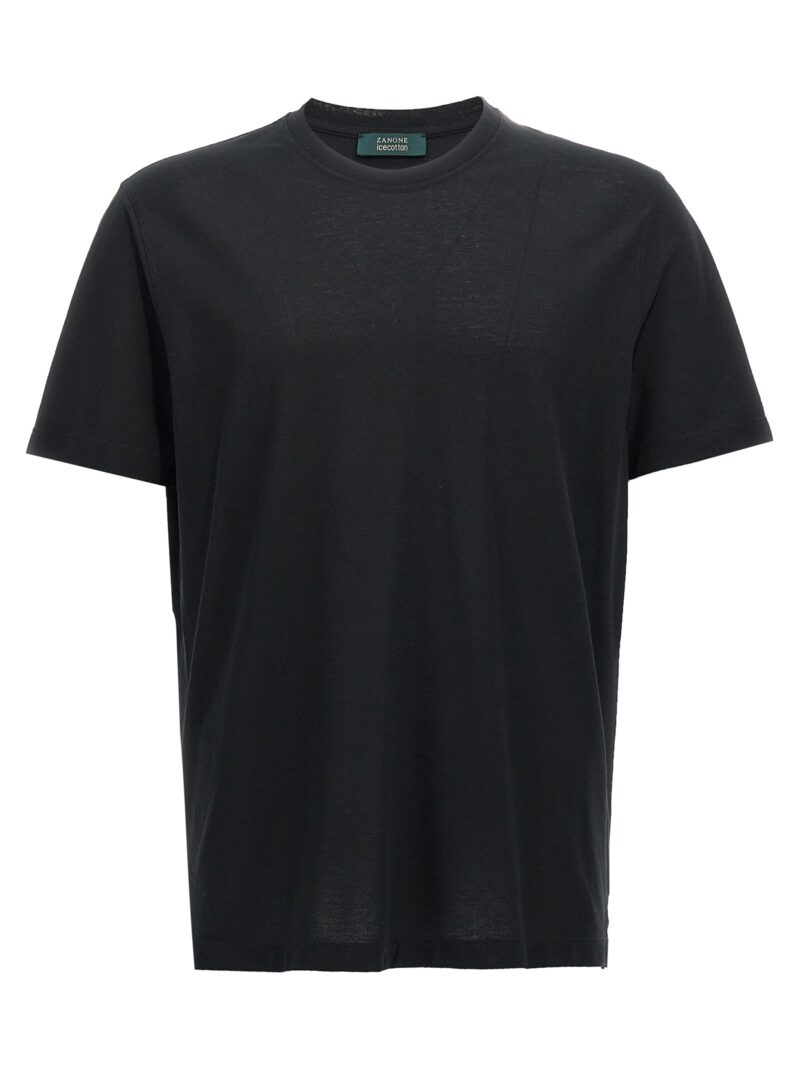 Ice cotton t-shirt ZANONE Black