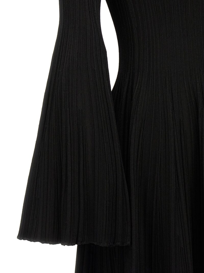 'Patty' dress 87% viscose 12% polyamide 1% elastane ANTONINO VALENTI Black