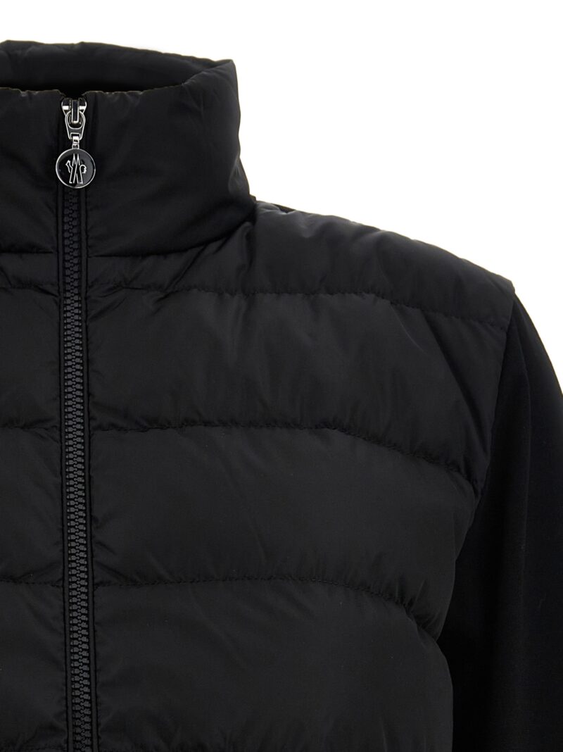 Padded sweatshirt Woman MONCLER Black