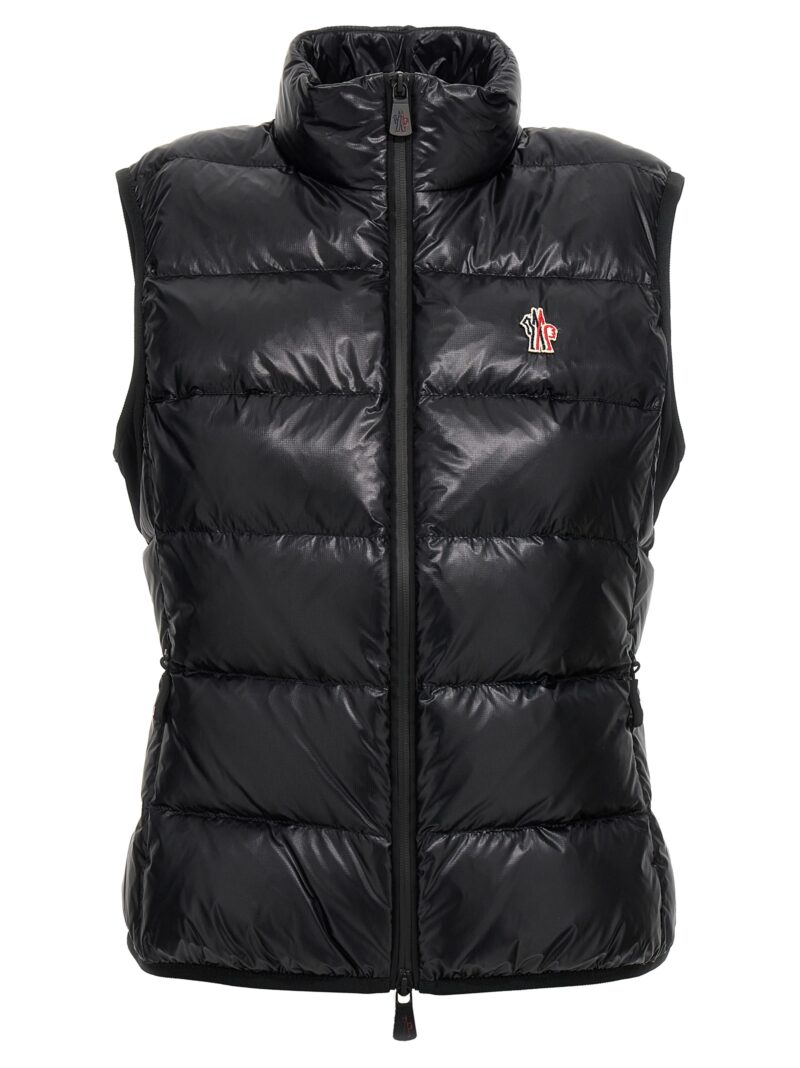 Two-material vest MONCLER GRENOBLE Black