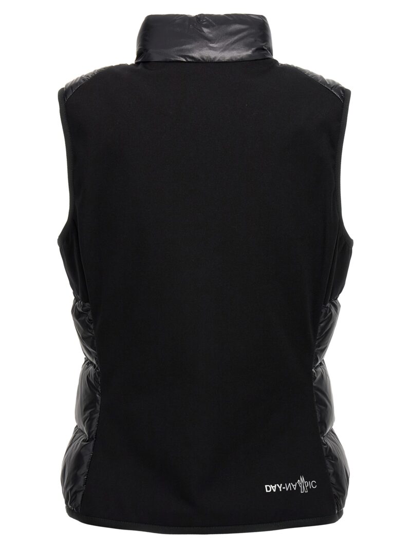 Two-material vest 8G00010829H7999 MONCLER GRENOBLE Black