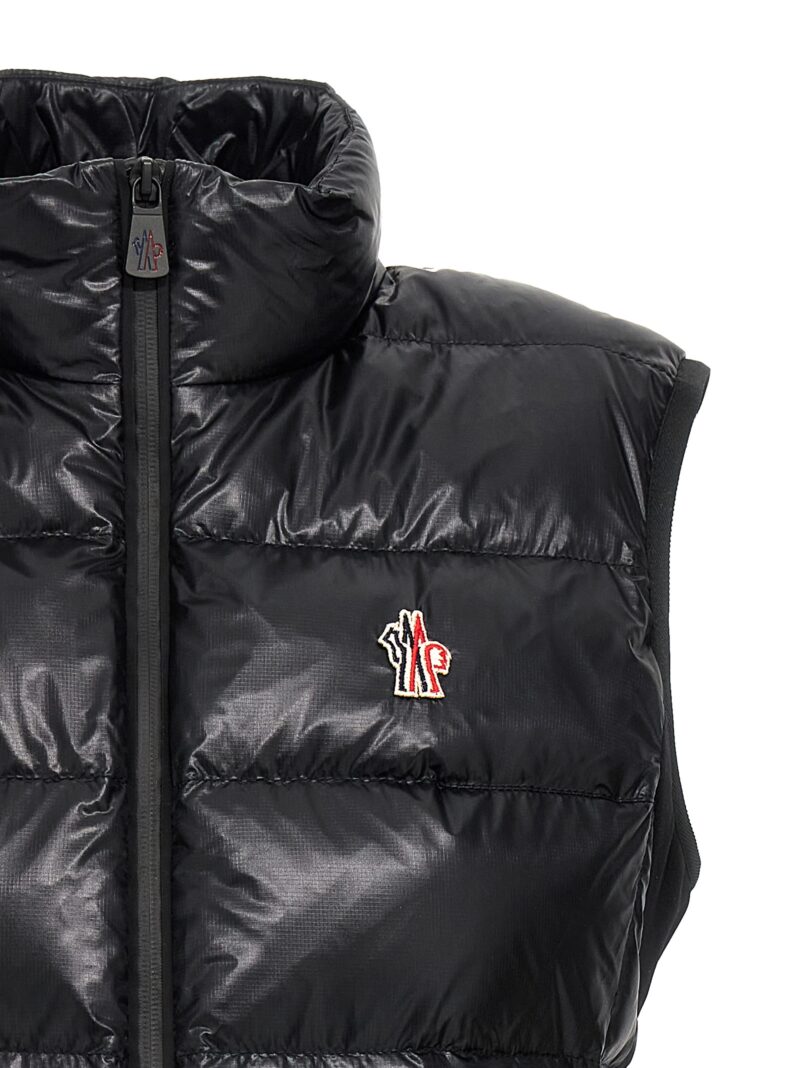 Two-material vest Woman MONCLER GRENOBLE Black