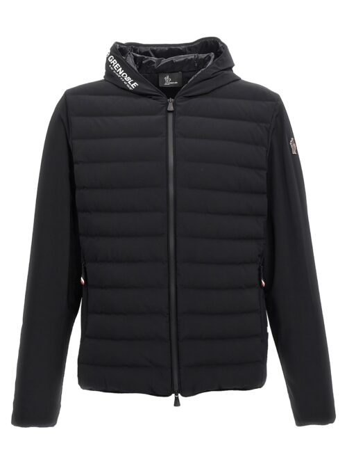 Padded insert hooded cardigan MONCLER GRENOBLE Black