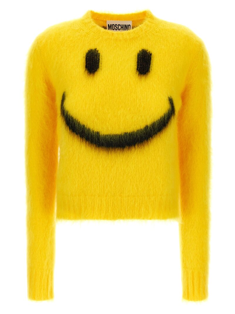 'Smiley' sweater MOSCHINO Yellow