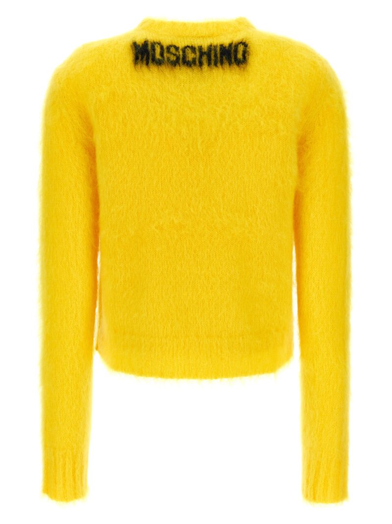 'Smiley' sweater A092354031027 MOSCHINO Yellow