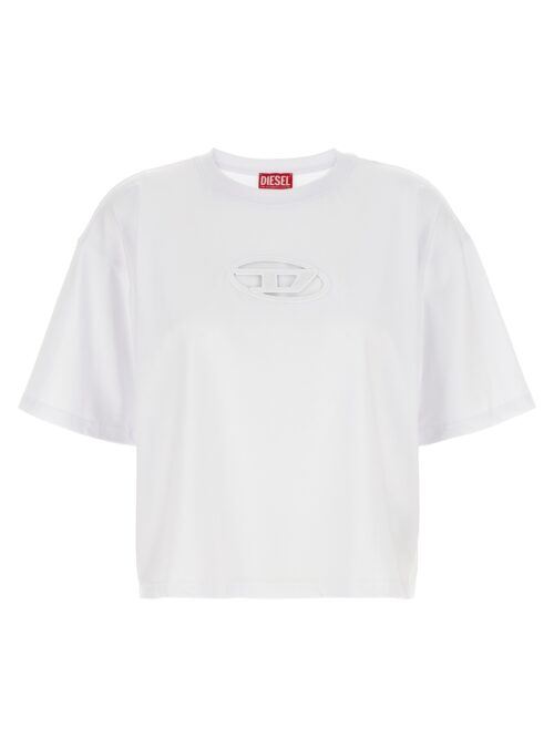 T-shirt T-Buxt-Crop-Od' DIESEL White