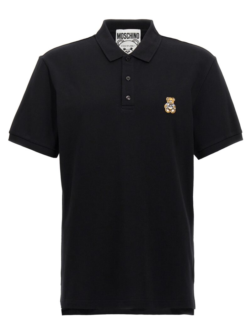 Teddy polo shirt MOSCHINO Black