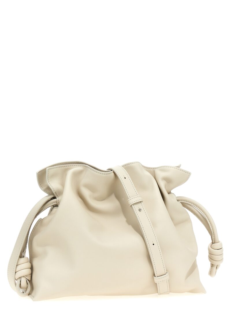 'Flamenco Medium' clutch A411FC1XBF3006 LOEWE White