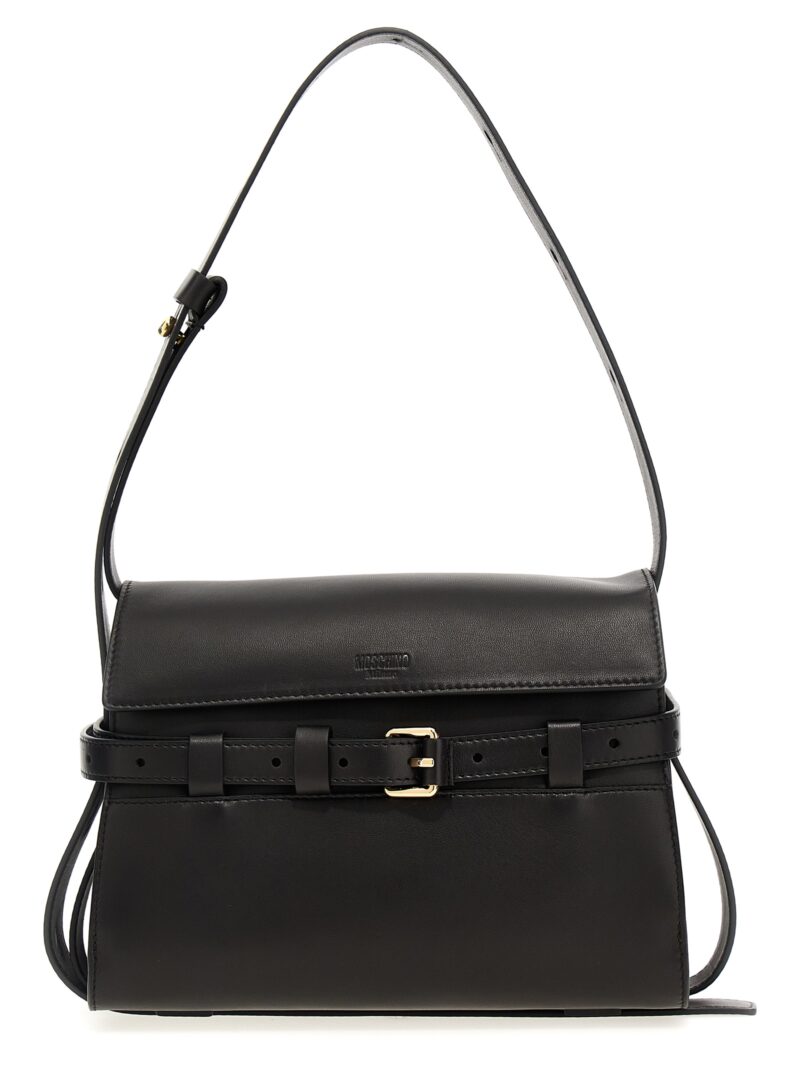 'Tie Me' shoulder bag MOSCHINO Brown