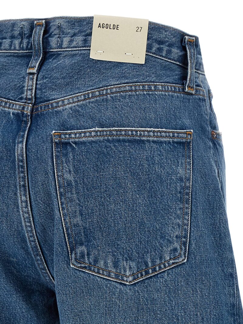 'Luna Pieced' jeans 78% cotton 22% lyocell AGOLDE Blue