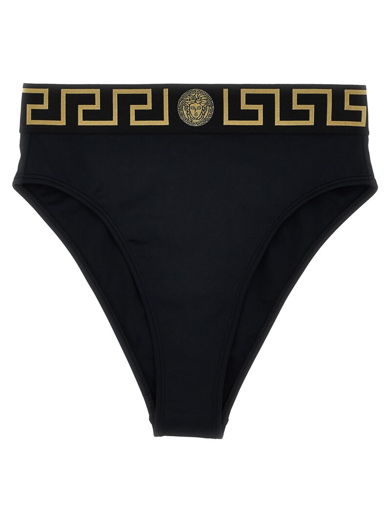 'Greca' bikini bottoms VERSACE Black