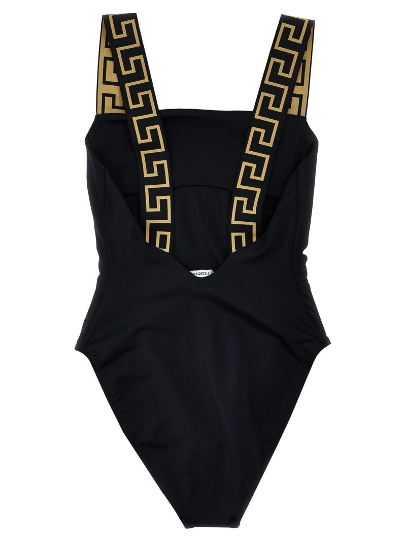 'Greca' one-piece swimsuit ABD010981A11119A1008 VERSACE Black