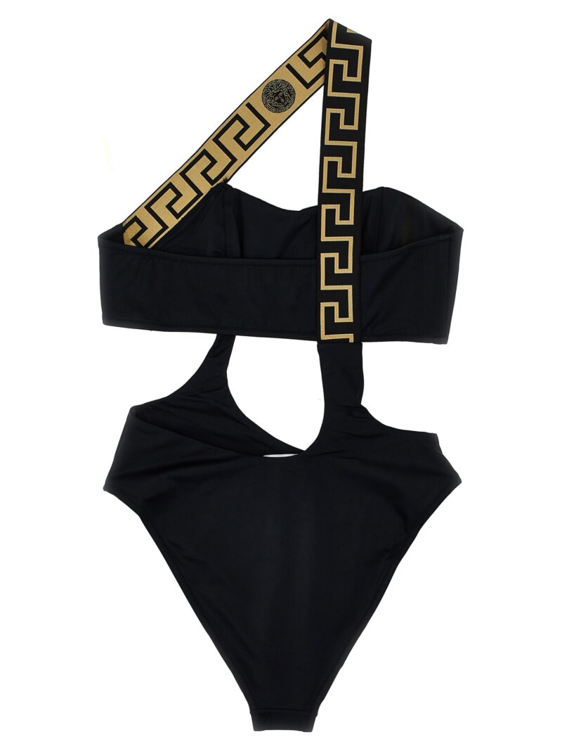 'Greca' one-piece swimsuit ABD011081A11119A1008 VERSACE Black