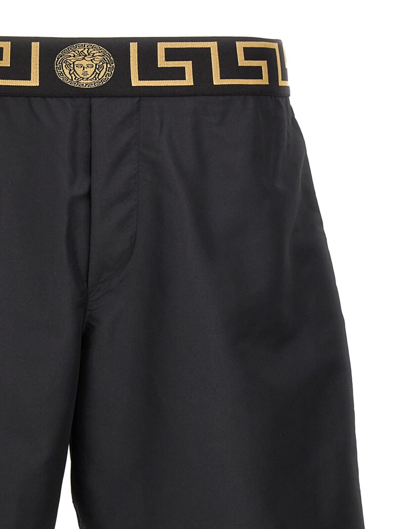 'Greca' swimsuit Man VERSACE Black