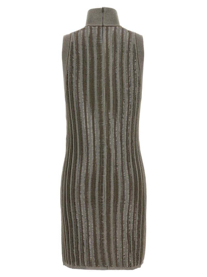 Laminated knit dress ACK527YAX749FG181 TOM FORD Green