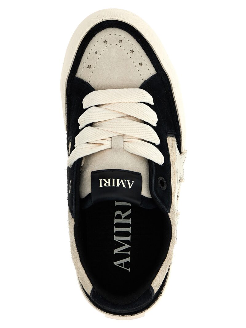 'Sunset Vulcanized' sneakers 100% leather AMIRI White/Black